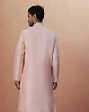 Light Pink Sequins Kurta Pajama image number 3